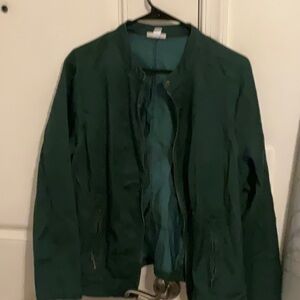 Green jacket